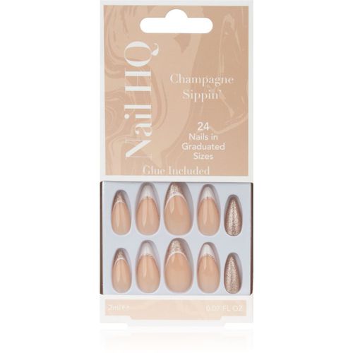 Almond künstliche Fingernägel Sparkling Wine Sippin' 24 St - Nail HQ - Modalova