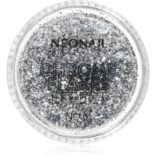 Effect Chrome Flakes polvere con brillantini per le unghie colore No. 1 0,5 g - NeoNail - Modalova