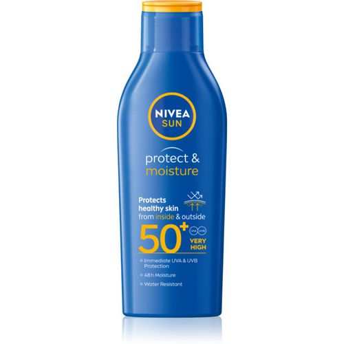 Sun Protect & Moisture hydratisierende Sonnenmilch SPF 50+ 200 ml - Nivea - Modalova