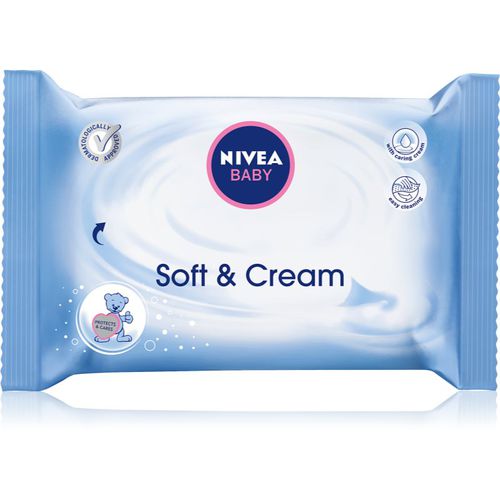 Baby Soft & Cream Feuchttücher 63 St - Nivea - Modalova