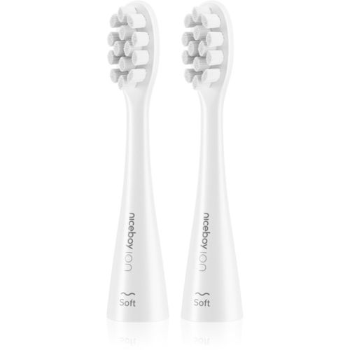 ION Soft Ersatzkopf für Zahnbürste White 2 St - Niceboy - Modalova