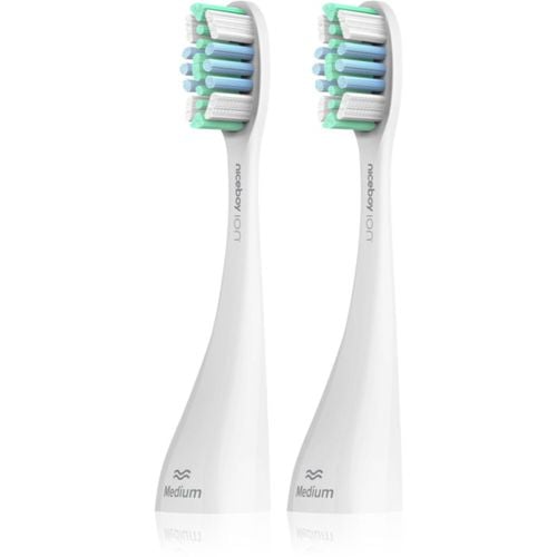 ION Sonic PRO UV toothbrush cabezal de recambio medio White 2 ud - Niceboy - Modalova