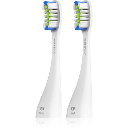 ION Sonic PRO UV toothbrush cabezal de recambio duro White 2 ud - Niceboy - Modalova