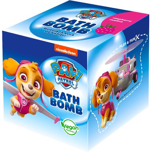 Paw Patrol Bath Bomb bomba da bagno per bambini Raspberry - Skye 165 g - Nickelodeon - Modalova