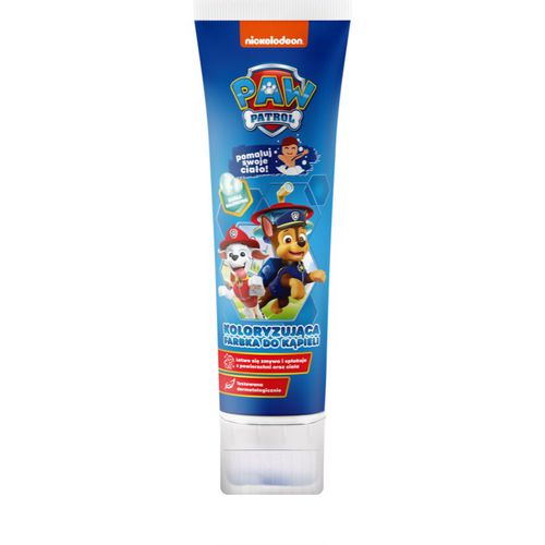 Paw Patrol Coloring Bath Paint bagnoschiuma per bambini Blue Bubble Gum 150 ml - Nickelodeon - Modalova