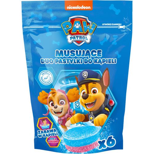 Paw Patrol Bath Pills compresse frizzanti colorate da bagno 6x20 g - Nickelodeon - Modalova