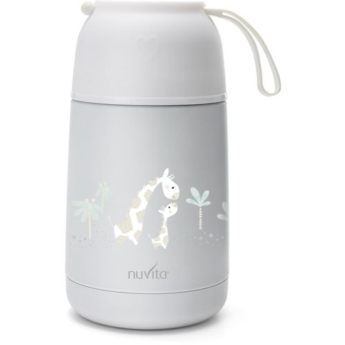 Thermos termo con soporte de silicona White 500 ml - Nuvita - Modalova