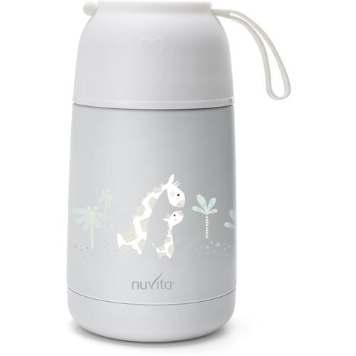 Thermos thermos con supporto in silicone White 500 ml - Nuvita - Modalova