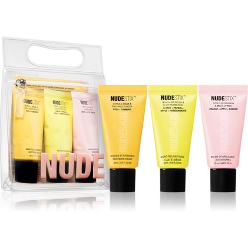 Nudeskin 3-Step: Citrus Renew Set kit da viaggio (per il viso) - Nudestix - Modalova