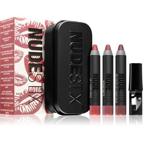 Kit Everyday Nude Mini Set von dekorativer Kosmetik (für Lippen und Wangen) - Nudestix - Modalova