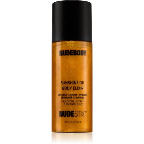 Nudebody Sunshine Oil Body Elixir aceite corporal hidratante con efecto de bronceado ligero 100 ml - Nudestix - Modalova