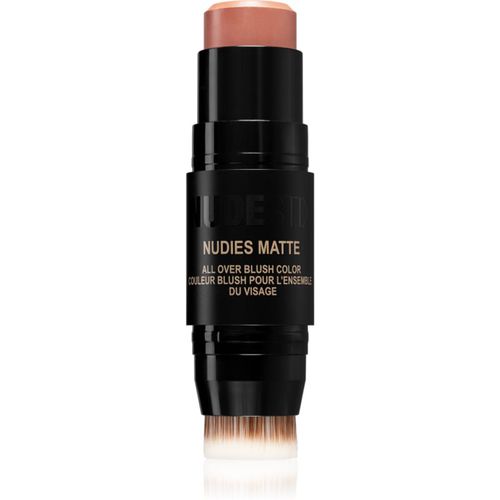 Nudies Matte multifunktionales Make-up für Augen, Lippen und Gesicht Farbton Nude Peach 7 g - Nudestix - Modalova