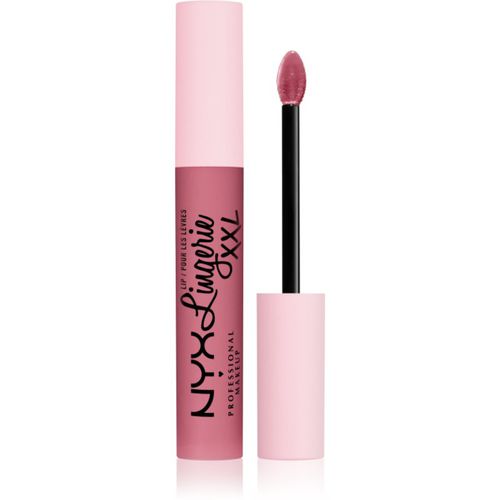 Lip Lingerie XXL rossetto liquido con finish matte colore 12 - Maxx out 4 ml - NYX Professional Makeup - Modalova