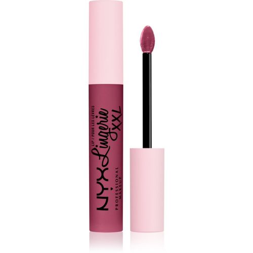 Lip Lingerie XXL rossetto liquido con finish matte colore 13 - Peek show 4 ml - NYX Professional Makeup - Modalova