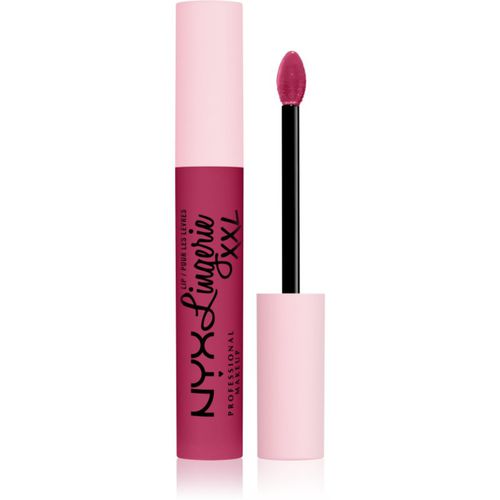 Lip Lingerie XXL labial líquido con acabado mate tono 18 - Stayin Juicy 4 ml - NYX Professional Makeup - Modalova