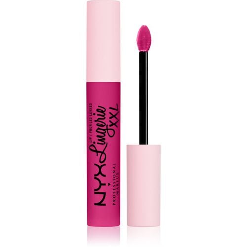 Lip Lingerie XXL rossetto liquido con finish matte colore 19 - Pink hit 4 ml - NYX Professional Makeup - Modalova