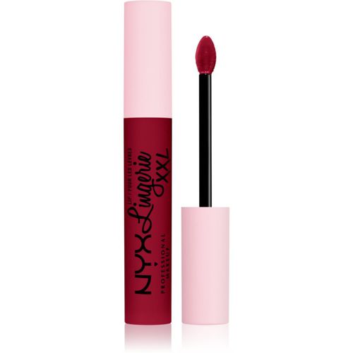 Lip Lingerie XXL labial líquido con acabado mate tono 22 - Sizzlin 4 ml - NYX Professional Makeup - Modalova