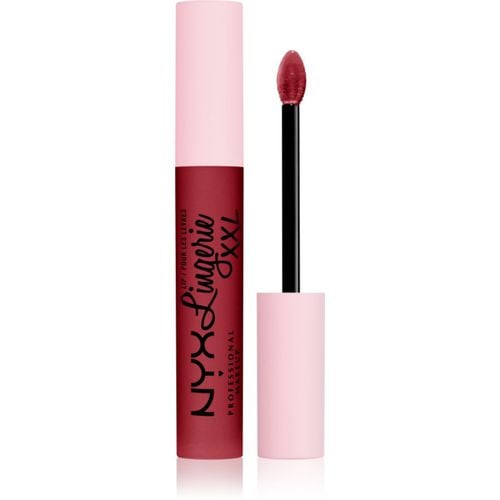 Lip Lingerie XXL flüssiger Lippenstift mit mattierendem Finish Farbton 23 - Its hotter 4 ml - NYX Professional Makeup - Modalova