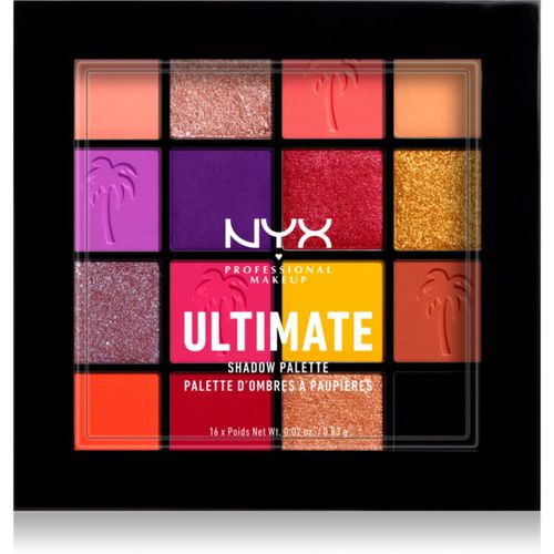 Ultimate Shadow Palette paleta de sombras de ojos tono 13 - Festival 16 x 0.83 g - NYX Professional Makeup - Modalova