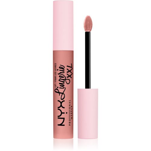 Lip Lingerie XXL labial líquido con acabado mate tono 01 - Undressd 4 ml - NYX Professional Makeup - Modalova