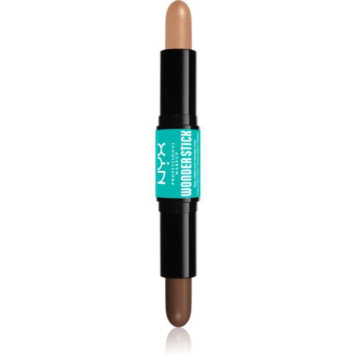 Wonder Stick Dual Face Lift barra para contorno facial tono 05 Medium Tan 2x4 g - NYX Professional Makeup - Modalova