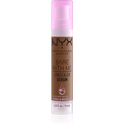 Bare With Me Concealer Serum corrector hidratante 2 en 1 tono 11 Mocha 9,6 ml - NYX Professional Makeup - Modalova