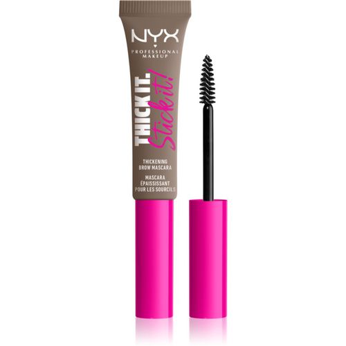 Thick it Stick It Brow Mascara máscara de pestañas especial para cejas tono 01 Taupe 7 ml - NYX Professional Makeup - Modalova