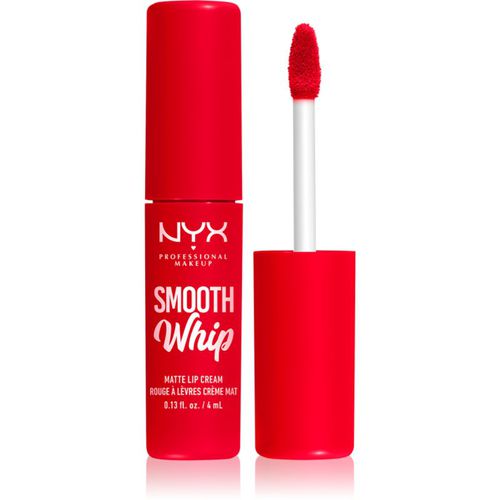 Smooth Whip Matte Lip Cream seidiger Lippenstift mit glättender Wirkung Farbton 13 Cherry Creme 4 ml - NYX Professional Makeup - Modalova