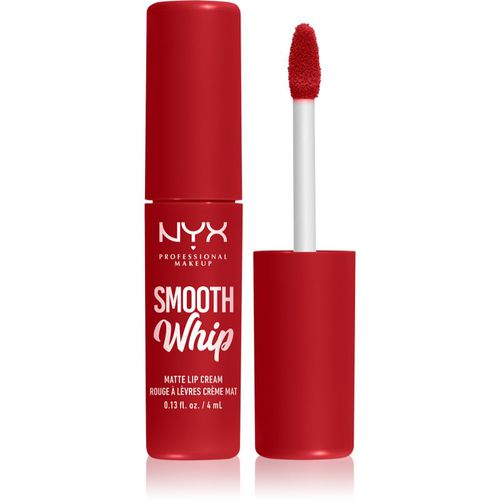 Smooth Whip Matte Lip Cream seidiger Lippenstift mit glättender Wirkung Farbton 14 Velvet Robe 4 ml - NYX Professional Makeup - Modalova