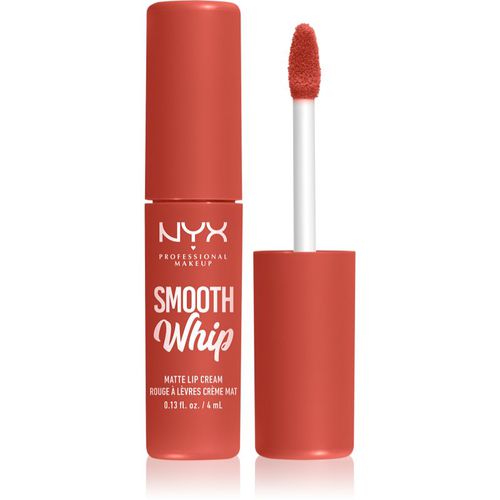 Smooth Whip Matte Lip Cream rossetto effetto velluto effetto lisciante colore 02 Kitty Belly 4 ml - NYX Professional Makeup - Modalova