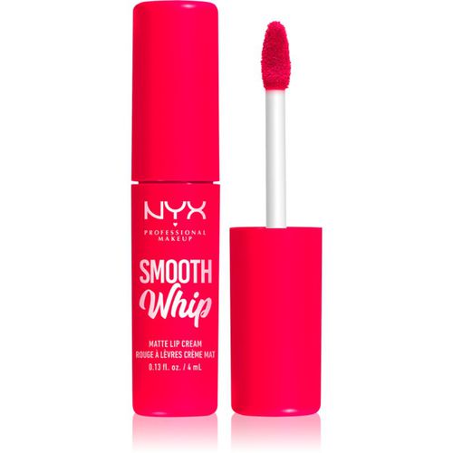 Smooth Whip Matte Lip Cream seidiger Lippenstift mit glättender Wirkung Farbton 10 Pillow Fight 4 ml - NYX Professional Makeup - Modalova