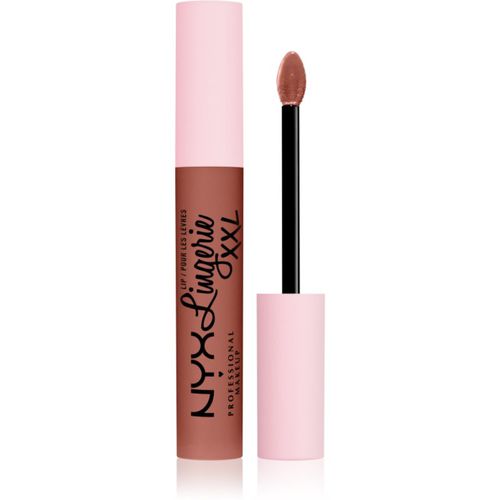 Lip Lingerie XXL labial líquido con acabado mate tono 25 - Candela Babe 4 ml - NYX Professional Makeup - Modalova