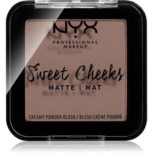 Sweet Cheeks Blush Matte blush colore SO TAUPE 5 g - NYX Professional Makeup - Modalova