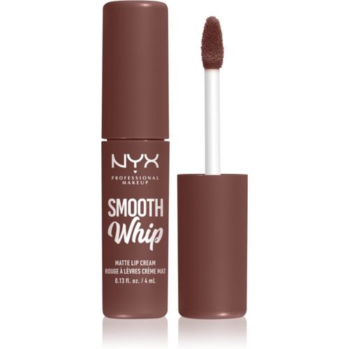 Smooth Whip Matte Lip Cream barra de labios con textura de terciopelo con efecto alisante tono 17 Thread Count 4 ml - NYX Professional Makeup - Modalova