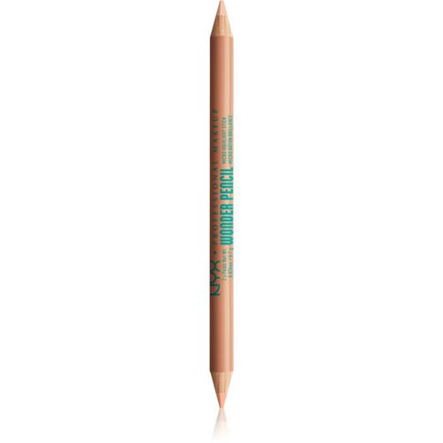 Wonder Pencil beidseitiger Eyeliner Farbton 03 Medium Peach 2x0,7 g - NYX Professional Makeup - Modalova