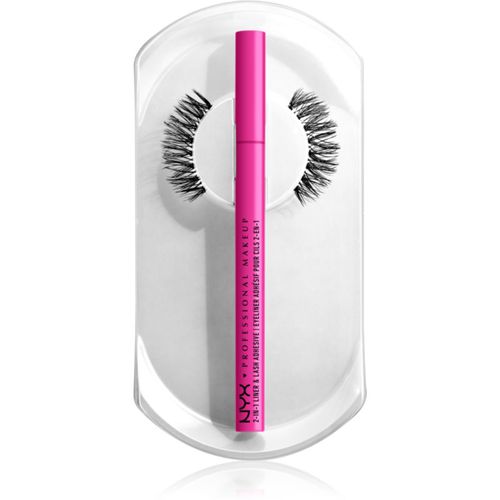 Jumbo Lash! pestañas postizas (con pegamento) - NYX Professional Makeup - Modalova