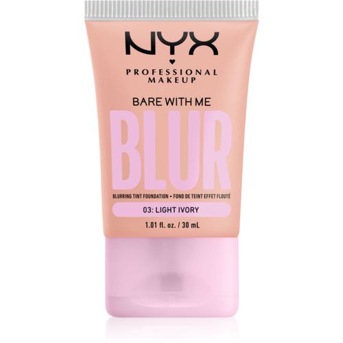 Bare With Me Blur Tint fondotinta idratante colore 03 Light Ivory 30 ml - NYX Professional Makeup - Modalova