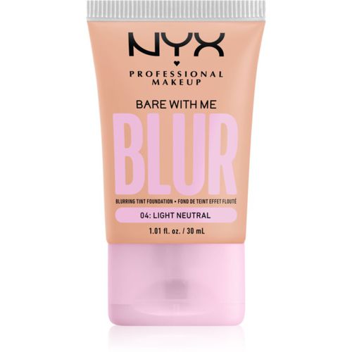 Bare With Me Blur Tint fondotinta idratante colore 04 Light Neutral 30 ml - NYX Professional Makeup - Modalova