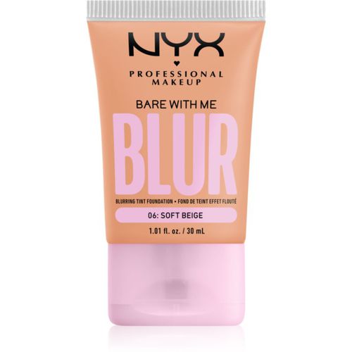 Bare With Me Blur Tint fondotinta idratante colore 06 Soft Beige 30 ml - NYX Professional Makeup - Modalova