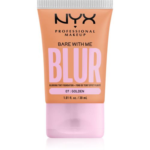 Bare With Me Blur Tint maquillaje hidratante tono 07 Golden 30 ml - NYX Professional Makeup - Modalova