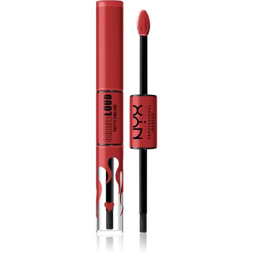 Shine Loud High Shine Lip Color barra de labios líquida con brillo intenso tono 33 Pretty Poblano 6,5 ml - NYX Professional Makeup - Modalova