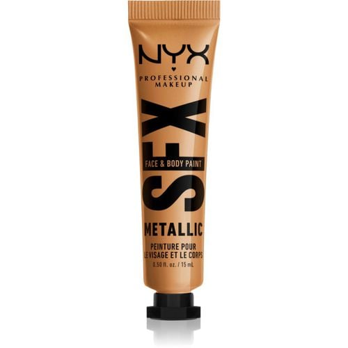 Halloween SFX Paints Ombretti in crema per viso e corpo colore 05 Gold Dusk 15 ml - NYX Professional Makeup - Modalova