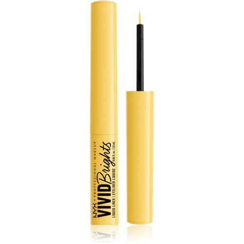 Vivid Brights delineador líquido tono 03 Had Me At Yellow 2 ml - NYX Professional Makeup - Modalova