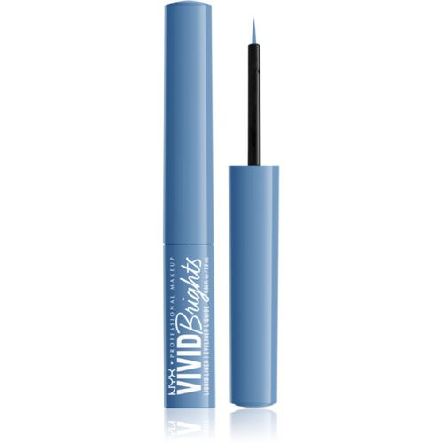 Vivid Brights eyeliner liquidi colore 05 Cobalt Crush 2 ml - NYX Professional Makeup - Modalova