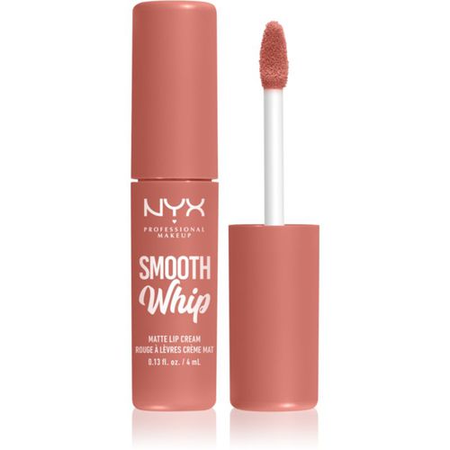 Smooth Whip Matte Lip Cream barra de labios con textura de terciopelo con efecto alisante tono 22 Cheeks 4 ml - NYX Professional Makeup - Modalova