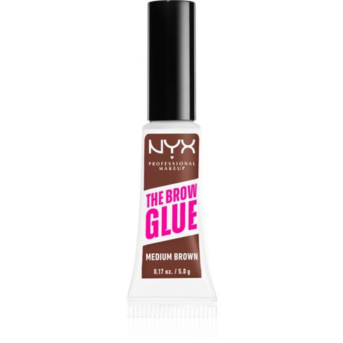 The Brow Glue Augenbrauen-Gel Farbton 03 Medium Brown 5 g - NYX Professional Makeup - Modalova