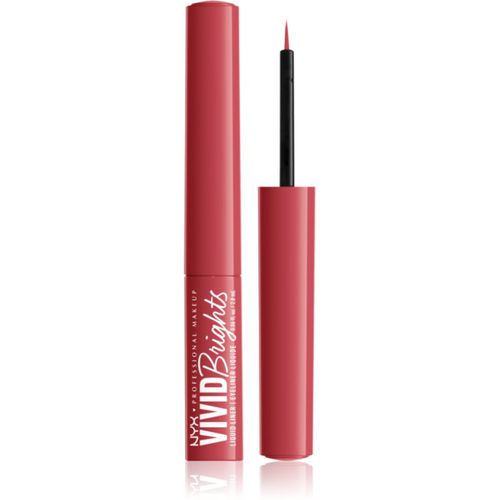 Vivid Brights delineador líquido tono 04 On Red 2 ml - NYX Professional Makeup - Modalova