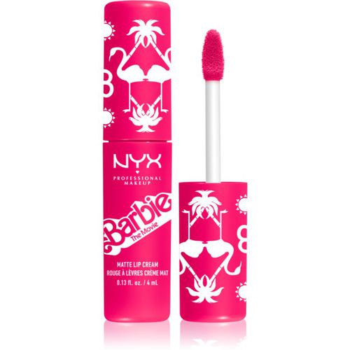 Barbie Smooth Whip Matte Lip Cream barra labial líquida mate tono 01 Dreamhouse Pink 4 ml - NYX Professional Makeup - Modalova