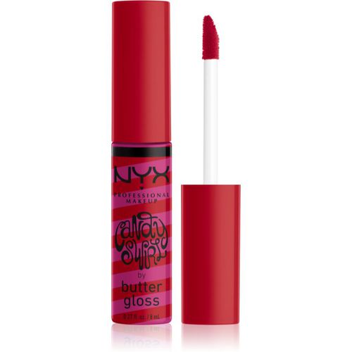 Butter Gloss Candy Swirl brillo de labios tono 05 Sweet Slushie 8 ml - NYX Professional Makeup - Modalova