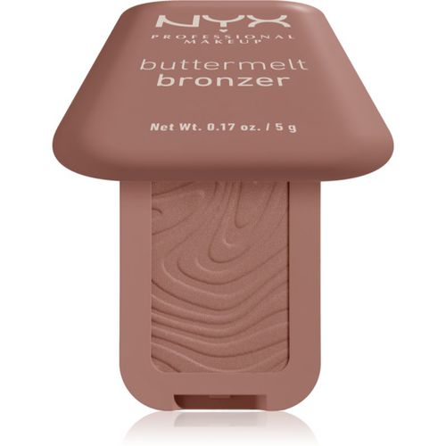 Buttermelt Bronzer bronzer in crema colore 02 All Buttad Up 5 g - NYX Professional Makeup - Modalova